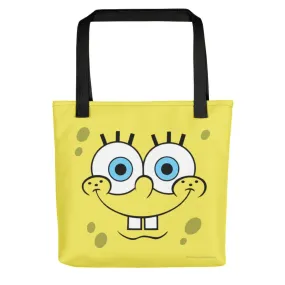 SpongeBob SquarePants Happy Big Face Tote Bag