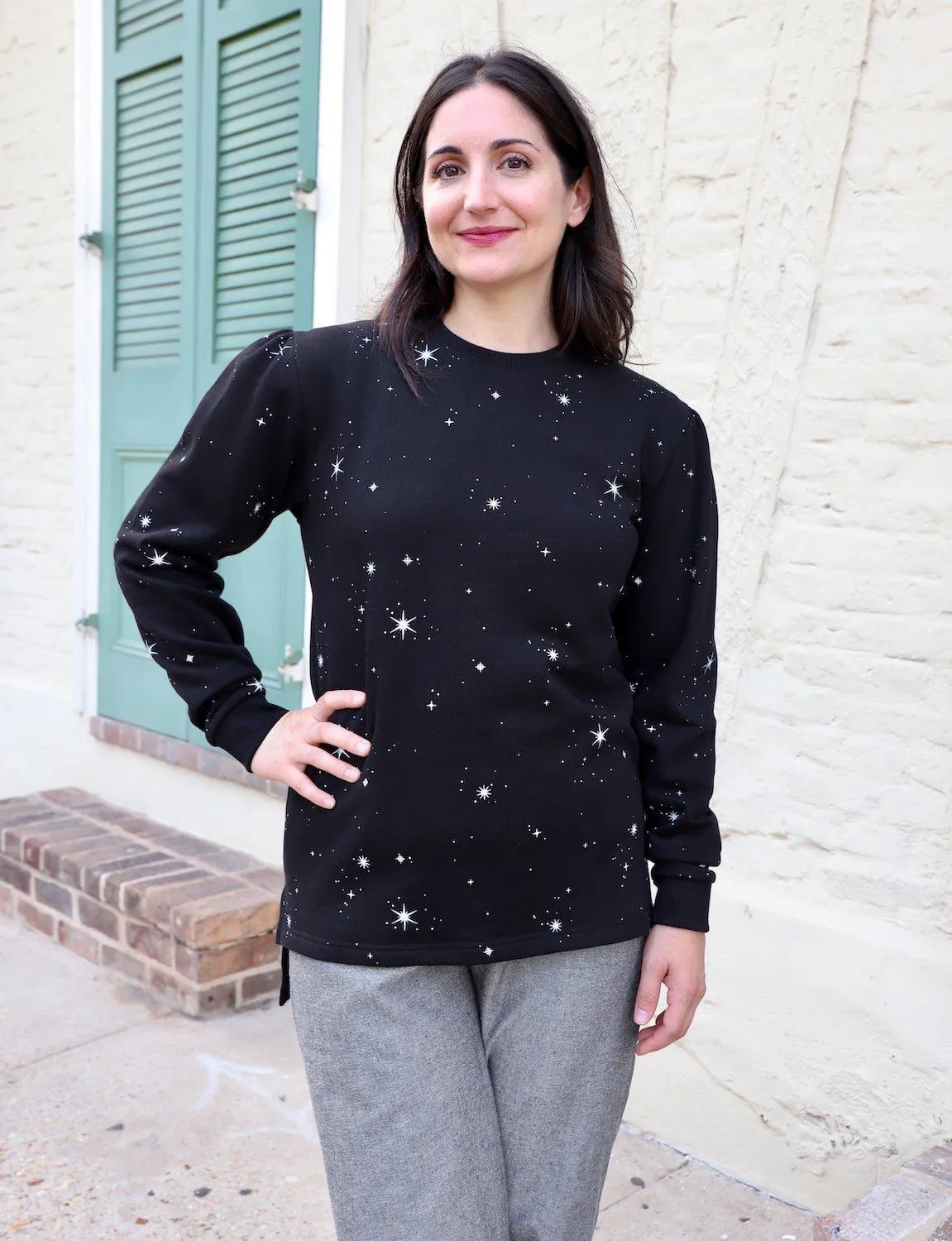 Starry Organic Fleece Sweater