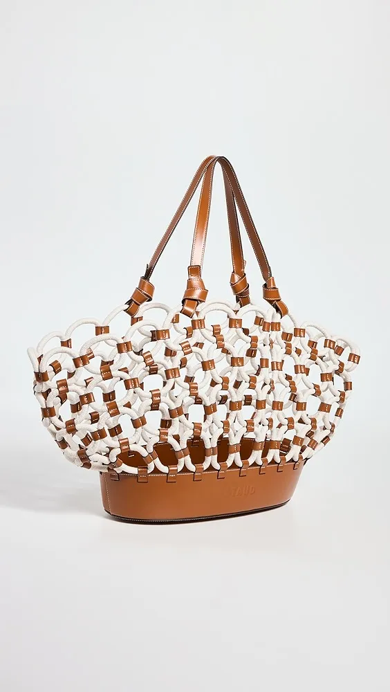 STAUD   Squillo Rope Tote Bag 