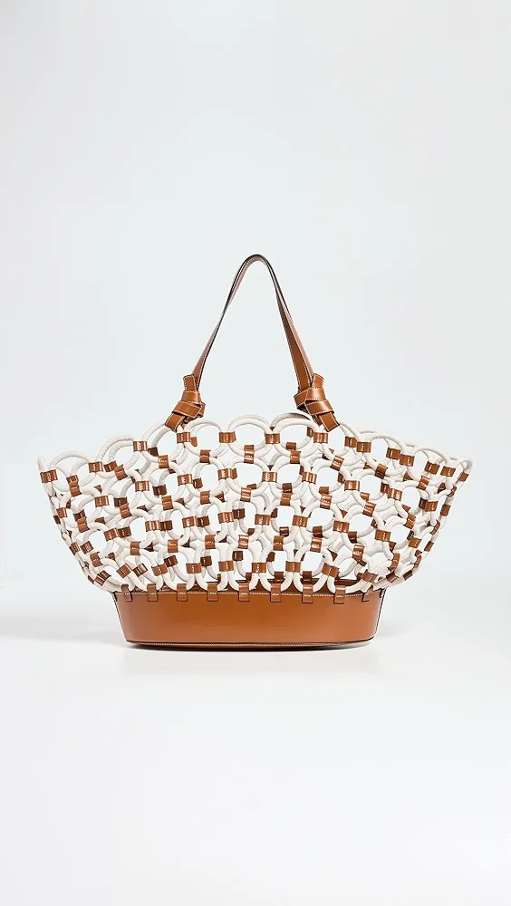 STAUD   Squillo Rope Tote Bag 