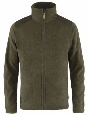 Sten Fleece Jacket - Dark Olive