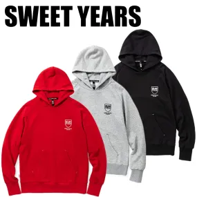 Street Style Cotton Logo Hoodies | Long Sleeves | Sweet Years