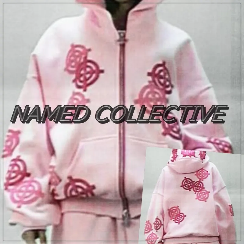 Street Style Oversized Logo Hoodies & Sweatshirts - NAMED COLLECTIVE