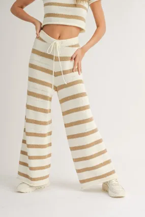 Striped Knit Pants