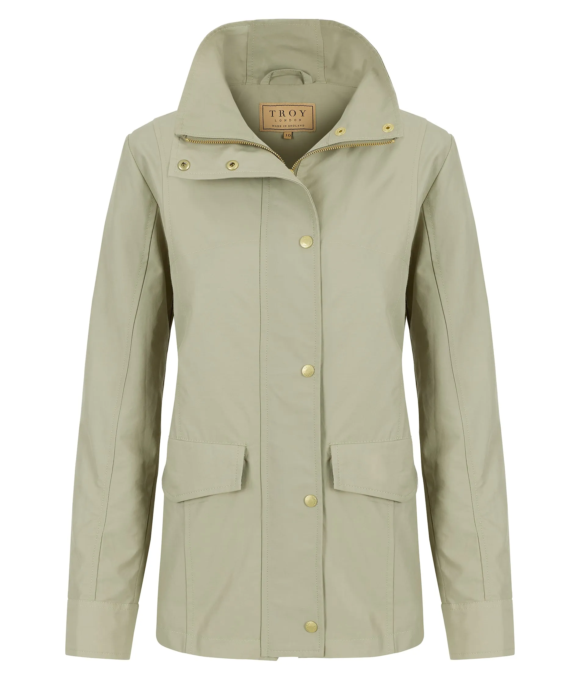 Sundowner Jacket in Sage with Camo Lining