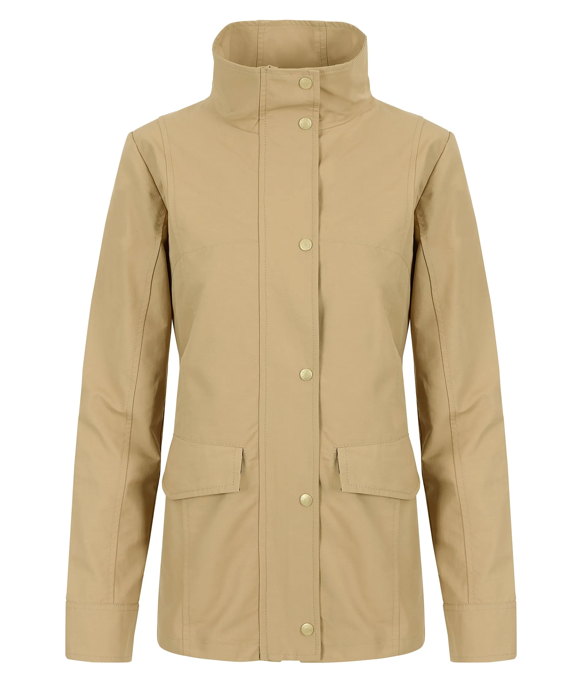 Sundowner Jacket in Sand with Leopard Lining