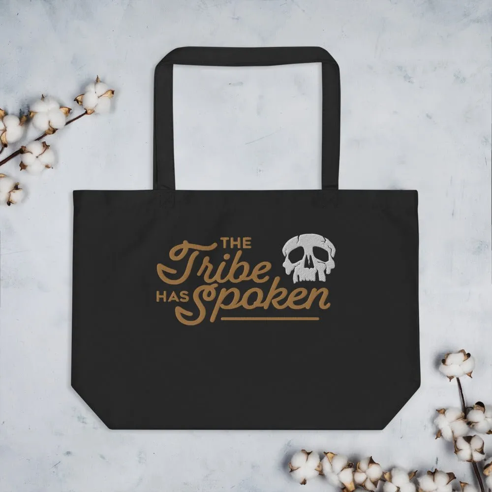 Survivor The Tribe Has Spoken Embroidered Tote Bag