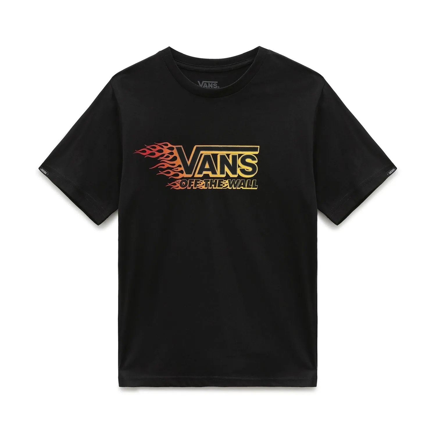 T-Shirt Vans Metallic Flame Black - Kids