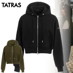 TATRAS Long Sleeves Plain Cotton Logo | Unisex Street Style