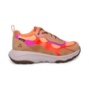 Teva low RP boots in honey brown and coral rose for women