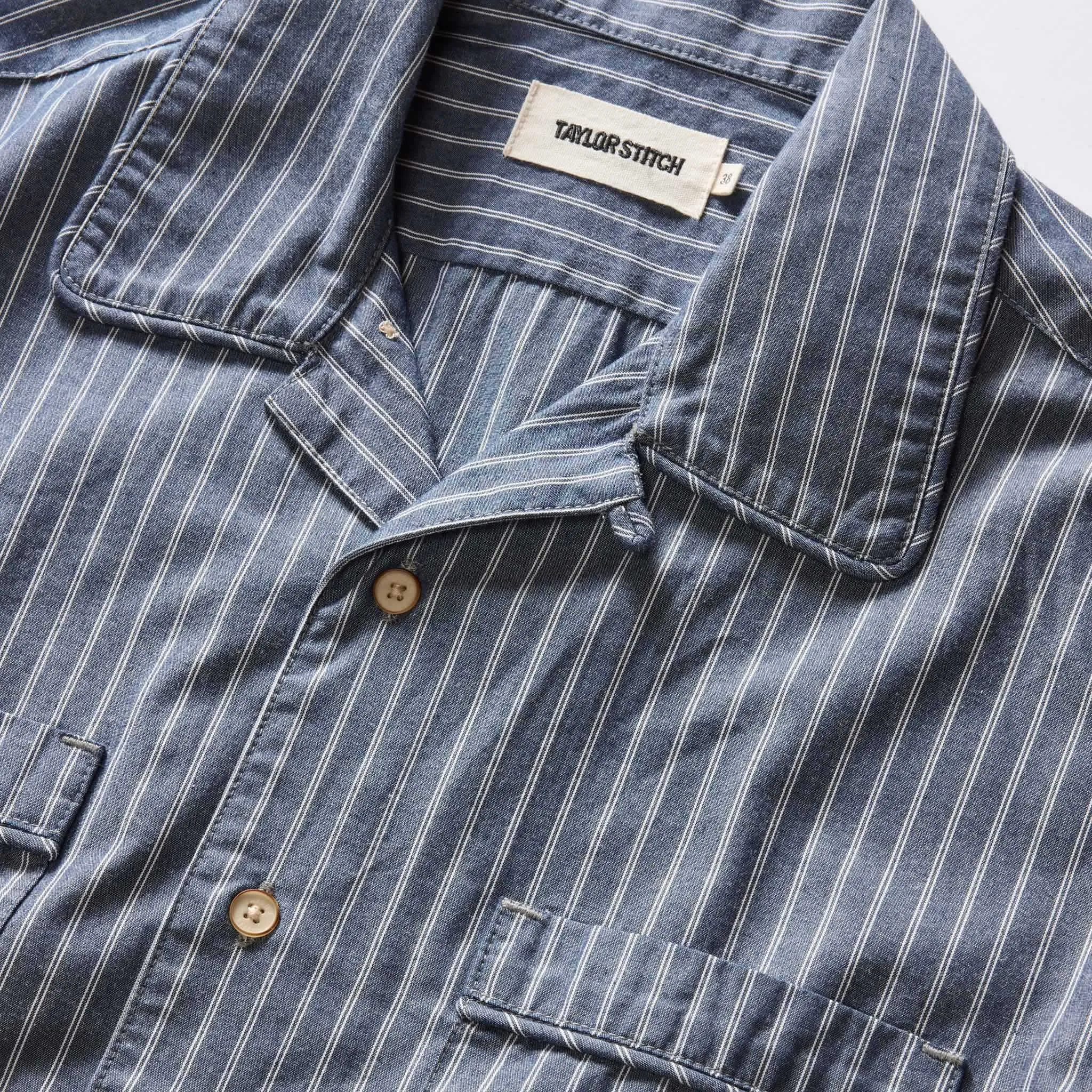 The Midnight Stripe Tulum Shirt