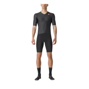 This Castelli Sanremo Ultra Speed Trisuit in Black is perfect for fast and efficient cycling and triathlon performance.