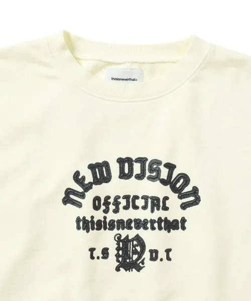 thisisneverthat long sleeves cotton skater style plain logo street style