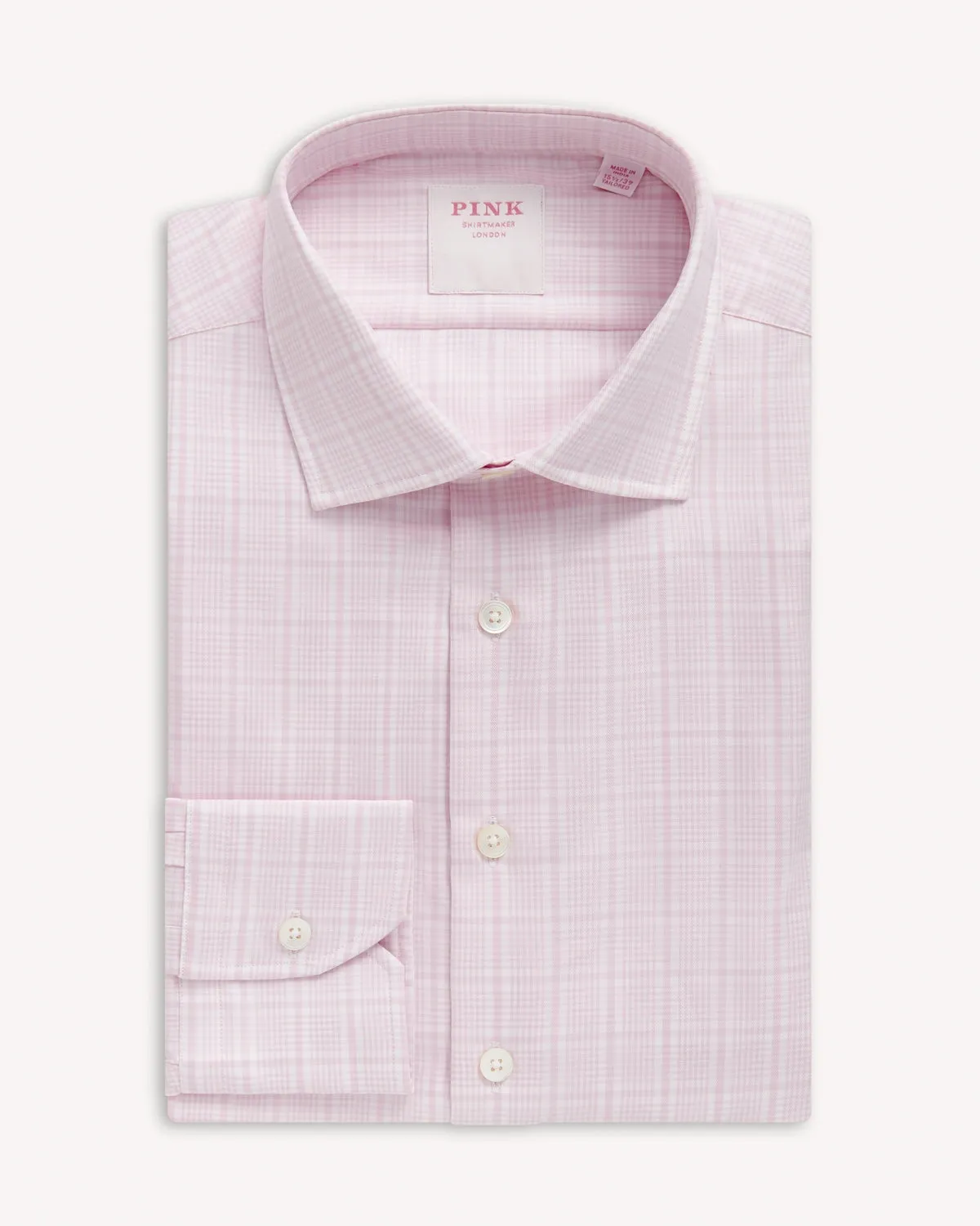 Thomas Pink pink white shirt