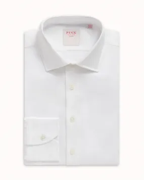 Thomas Pink White Twill Shirt