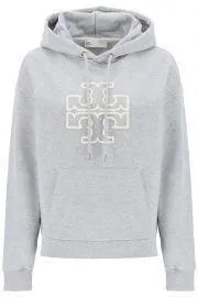 Tory Burch | Long Sleeves Cotton Logo | Unisex Street Style