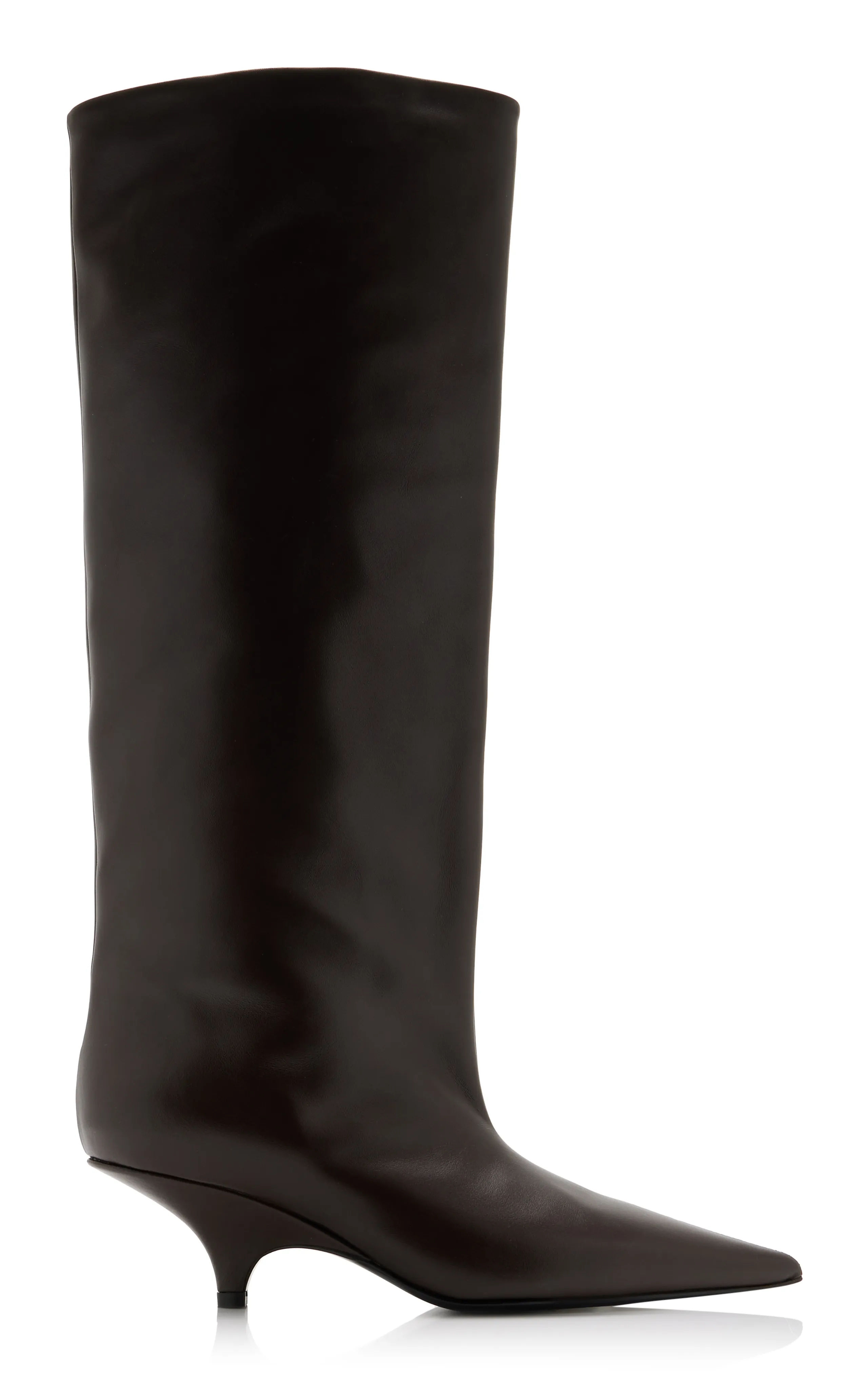 Toteme Leather Knee Boots