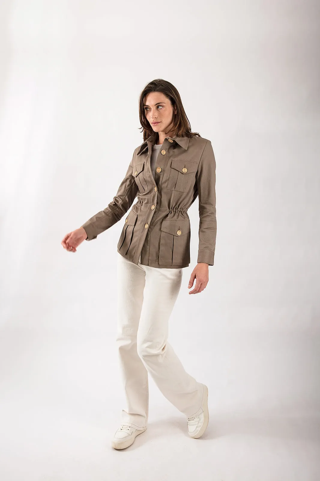 Tracker Jacket in Khaki