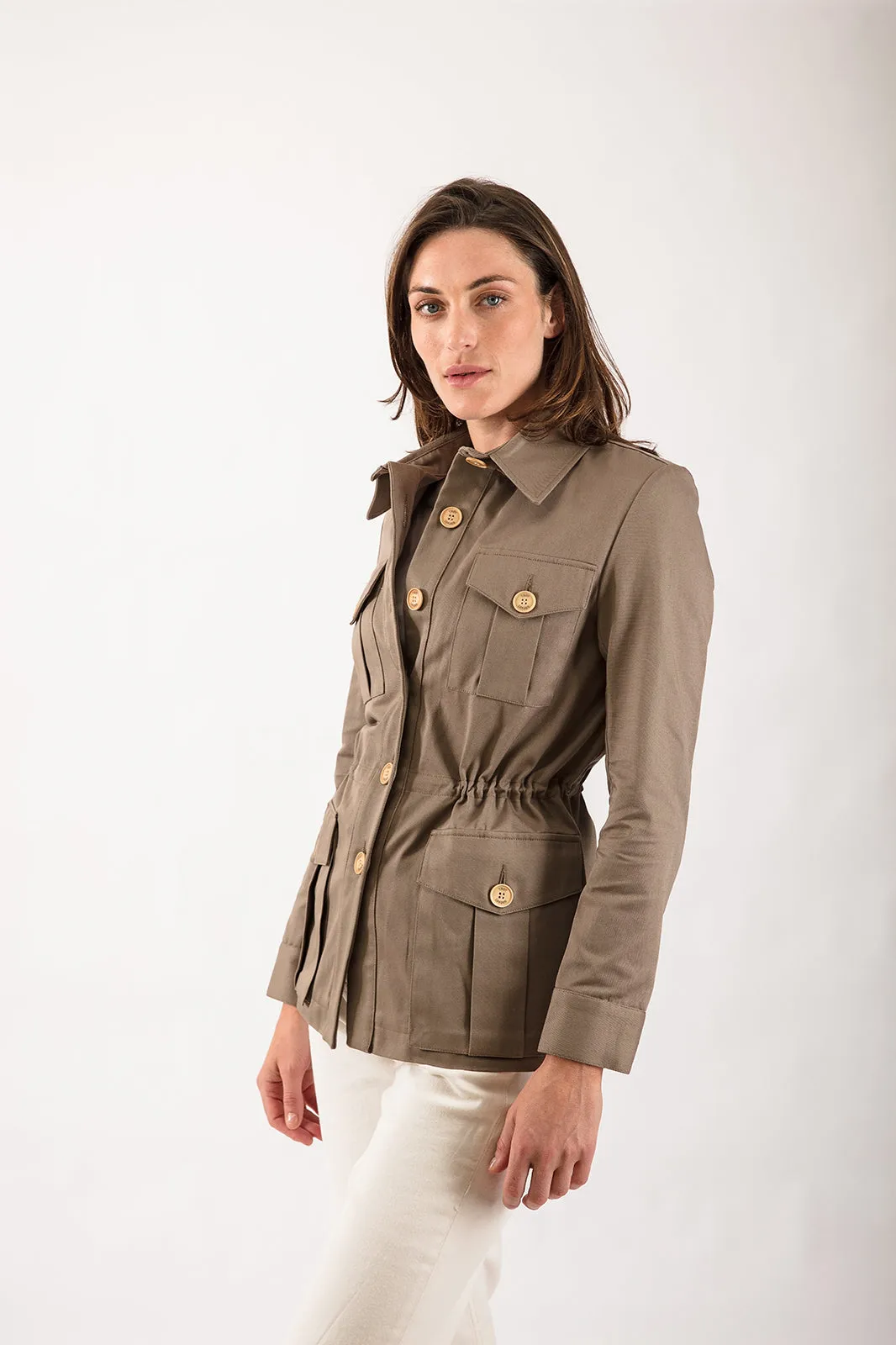 Tracker Jacket in Khaki