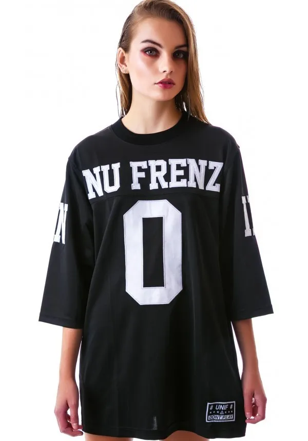 UNIF Clothing | Unisex Sweatshirt with Henry Neck - Street Style, Long and Short Sleeves