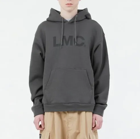 Unisex Cotton Hoodies for Street Style - LMC's Plain Logo Collection