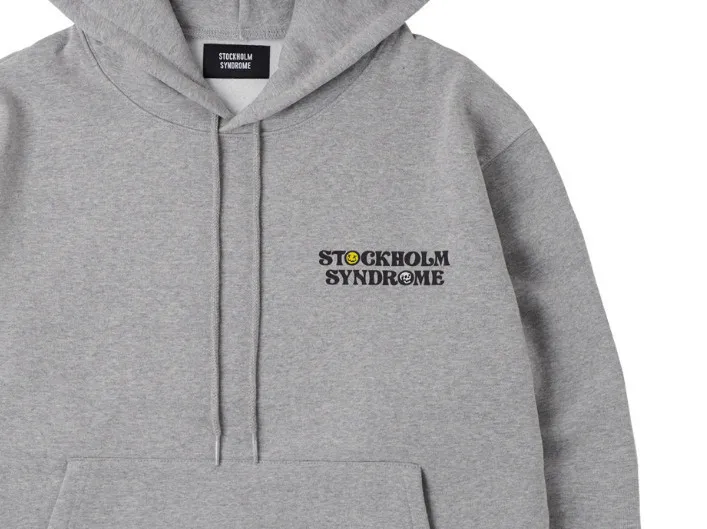 Unisex Long Sleeve Cotton Logo Hoodies - Stockholm Syndrome Collection