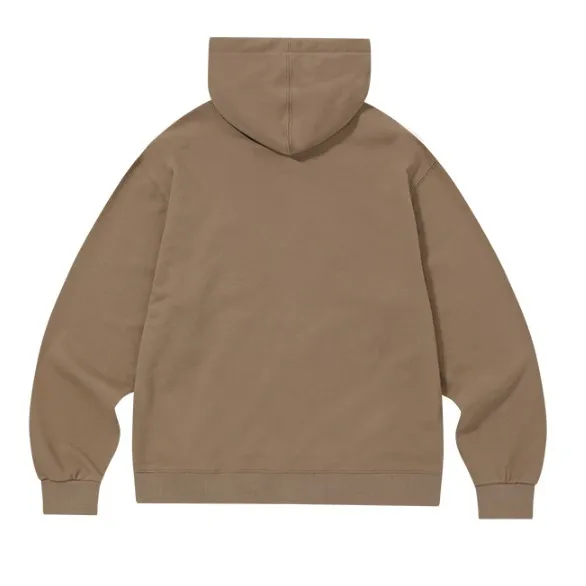 Unisex plain cotton logo hoodies | WOOALONG Street Style