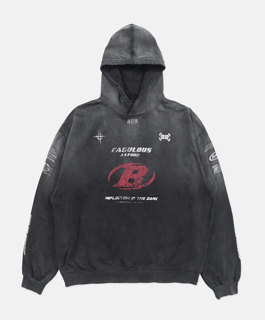 Unisex Street Style Logo Hoodies and Sweatshirts by BADBLOOD