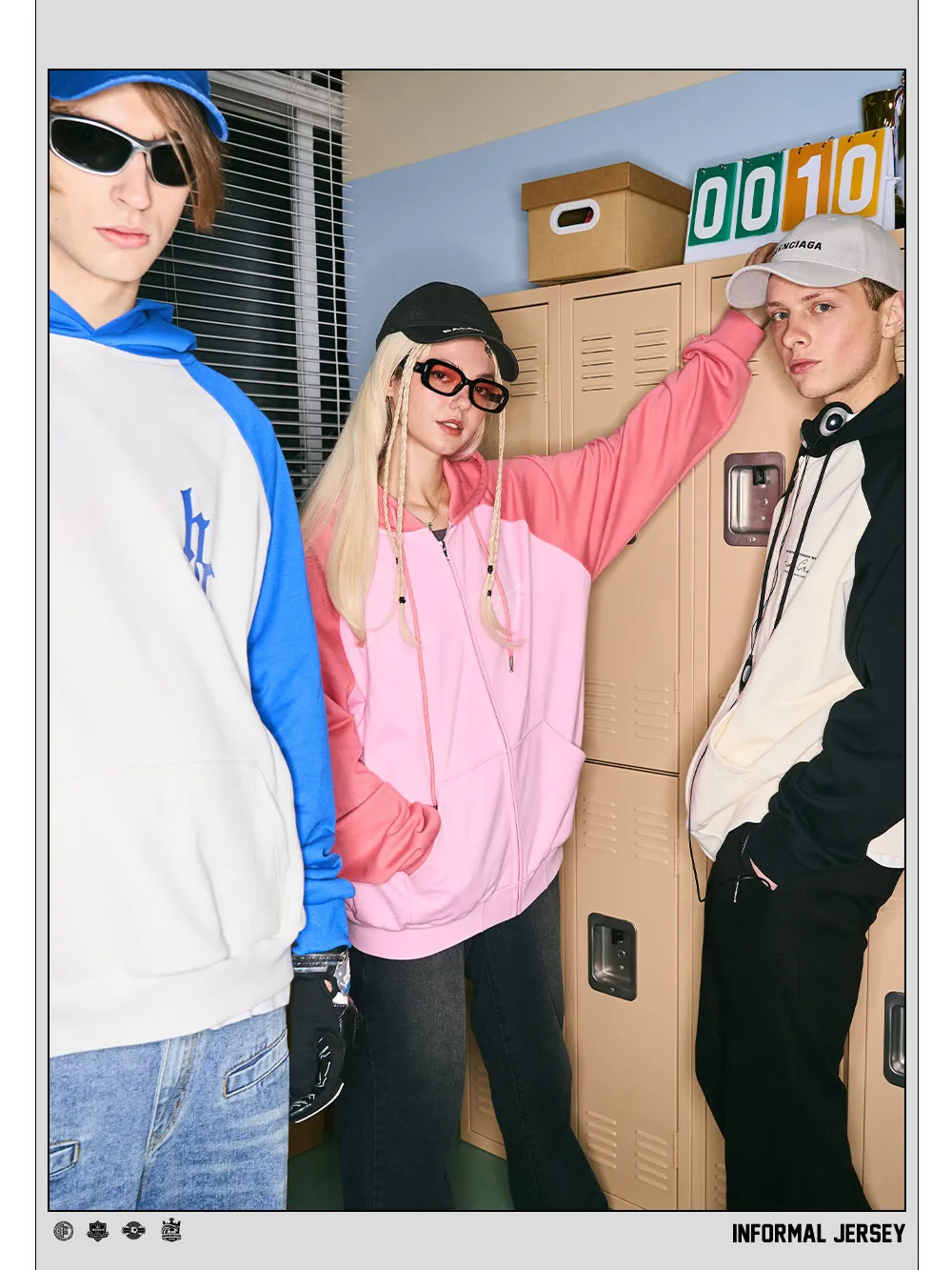 Unisex Street Style Oversized Logo Hoodies - Best Deals Available Now