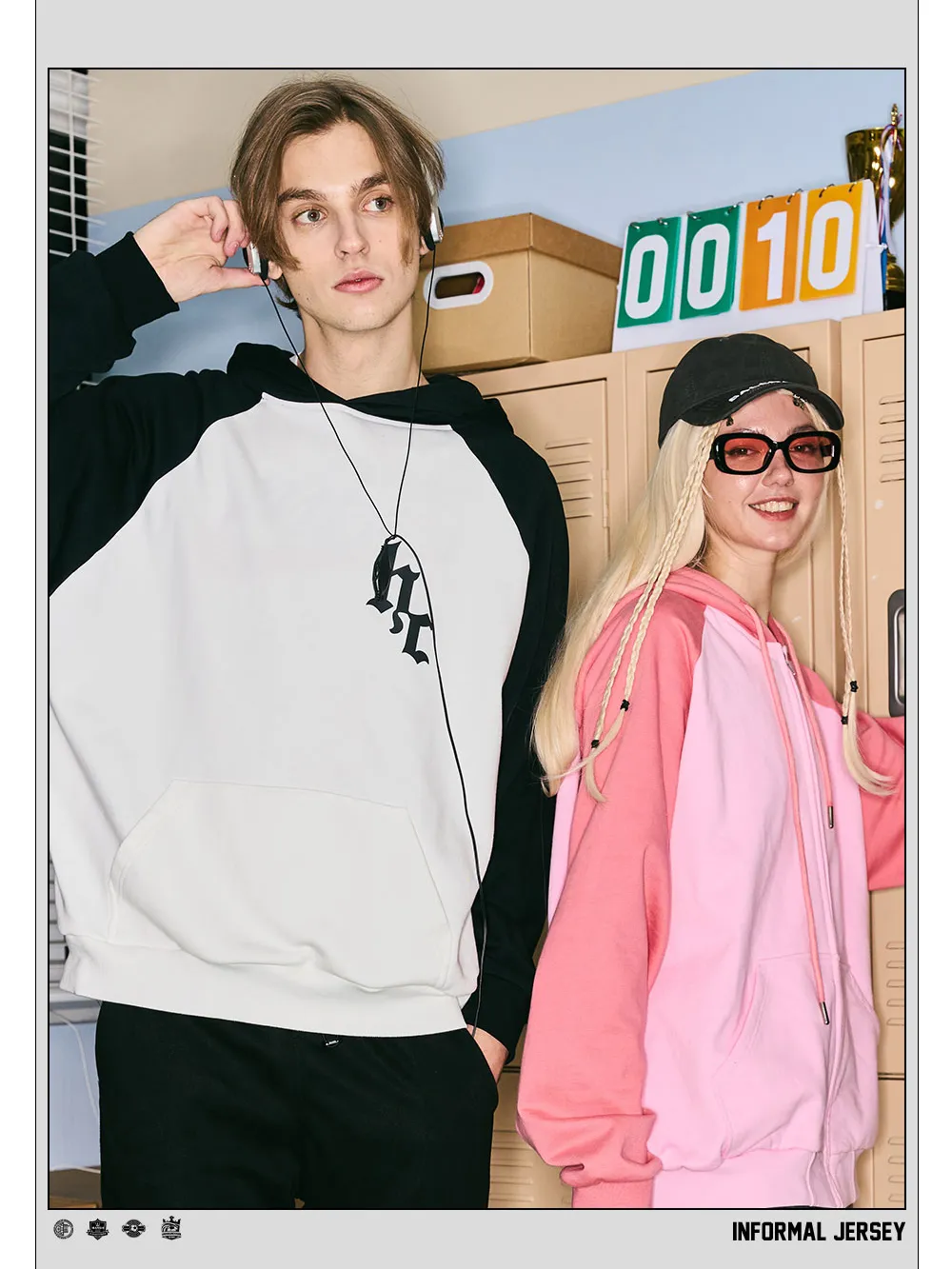 Unisex Street Style Oversized Logo Hoodies - Best Deals Available Now