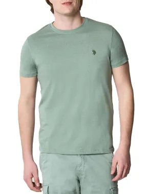 U.S. Polo Assn. Women's Sibi T-shirt in Light Green- Style 67377 53548