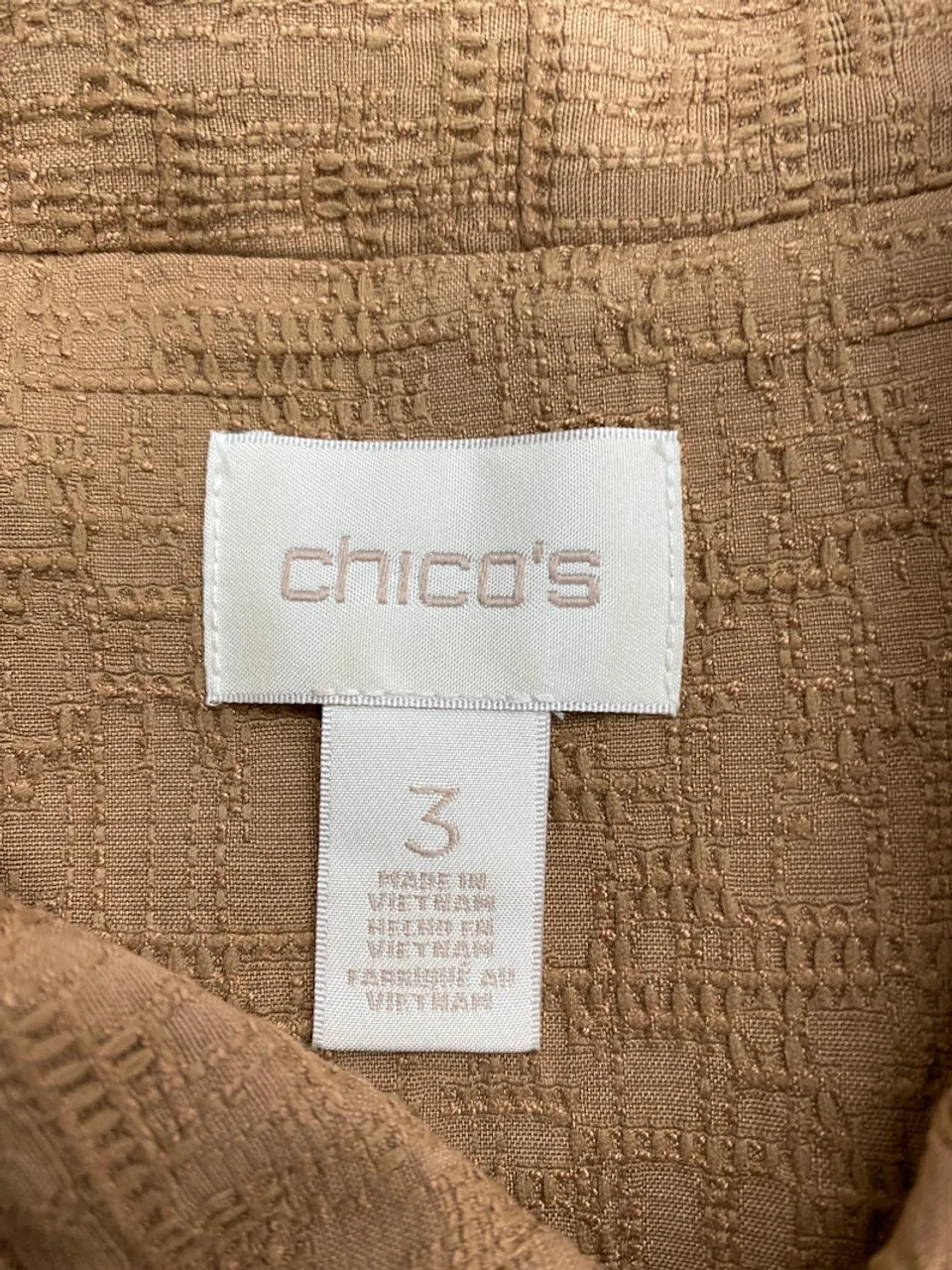 Used chico's  COATS  XL-16 60060-S000497864-