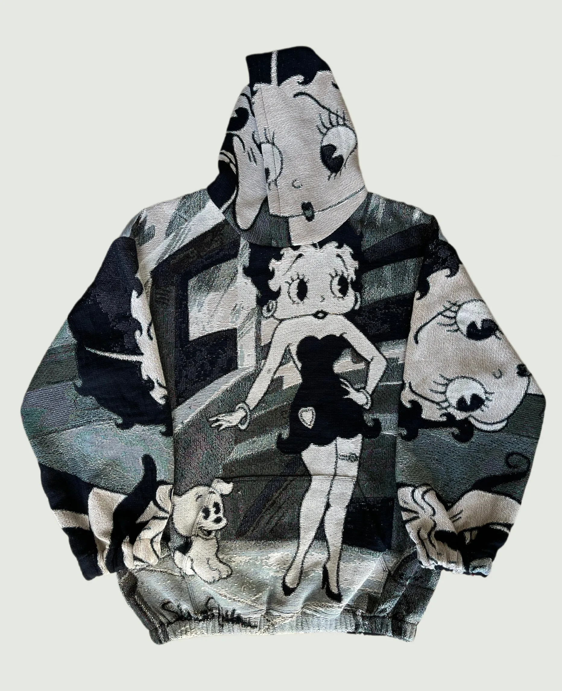 VA-SS23-547 BETTY BOOP FULL TAPESTRY HOODIE