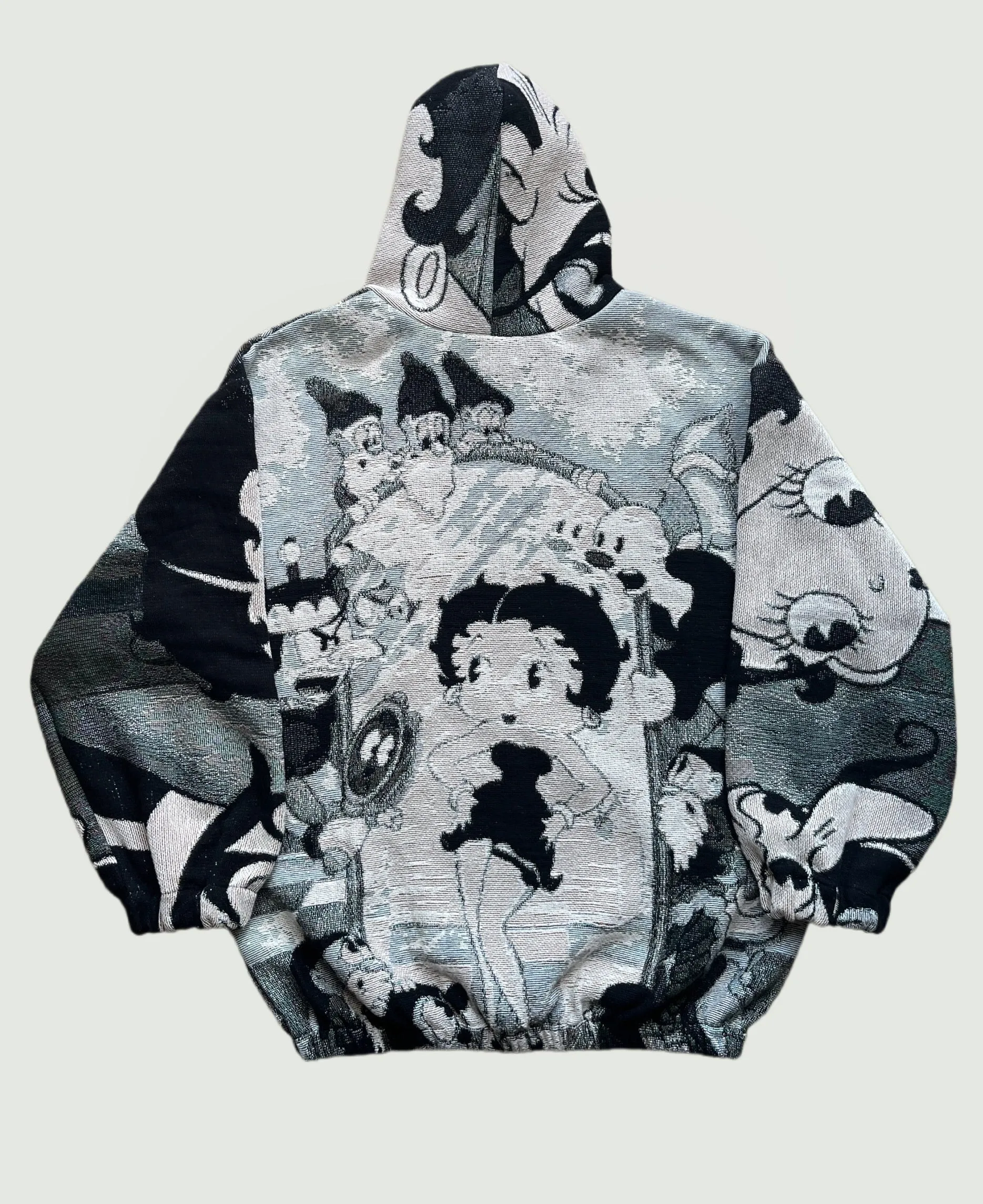 VA-SS23-547 BETTY BOOP FULL TAPESTRY HOODIE