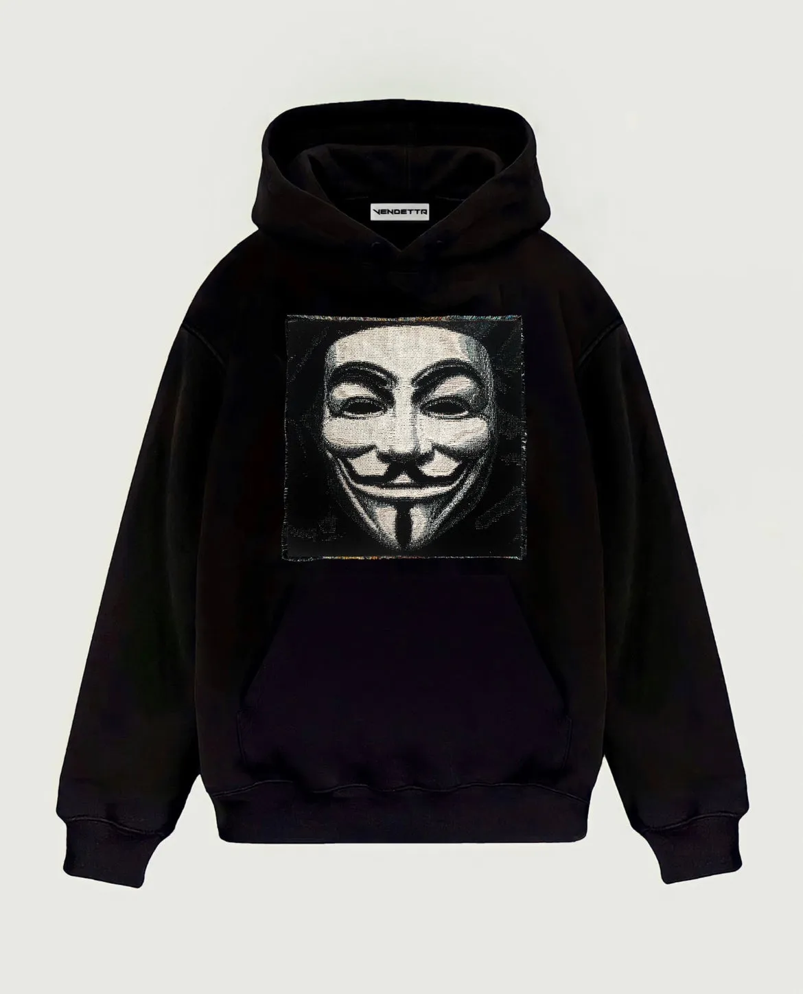 VA-SS23-585 V FOR VENDETTA TAPESTRY HOODIE