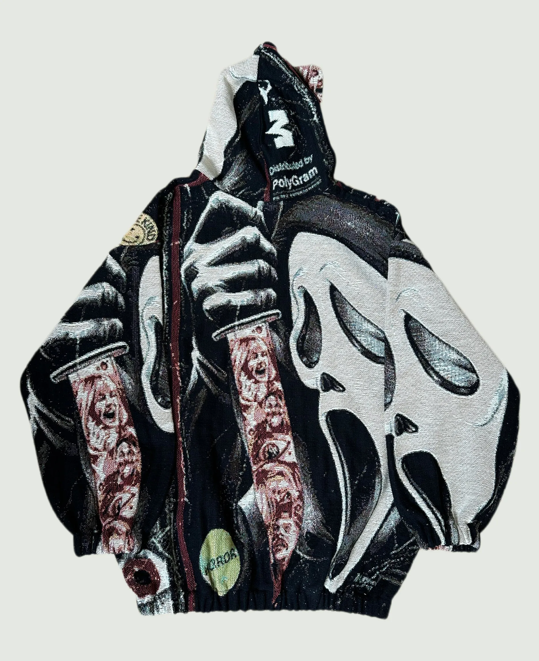 VA-SS23-631 SCREAM FULL TAPESTRY HOODIE