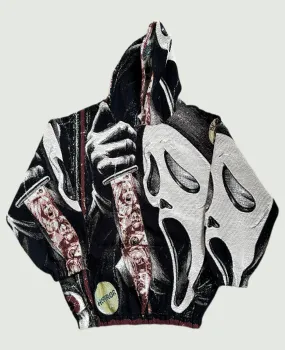 VA-SS23-631 SCREAM FULL TAPESTRY HOODIE