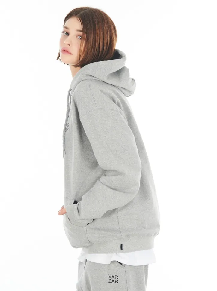 VARZAR hoodies, unisex street style cotton logo hoodies, long sleeves