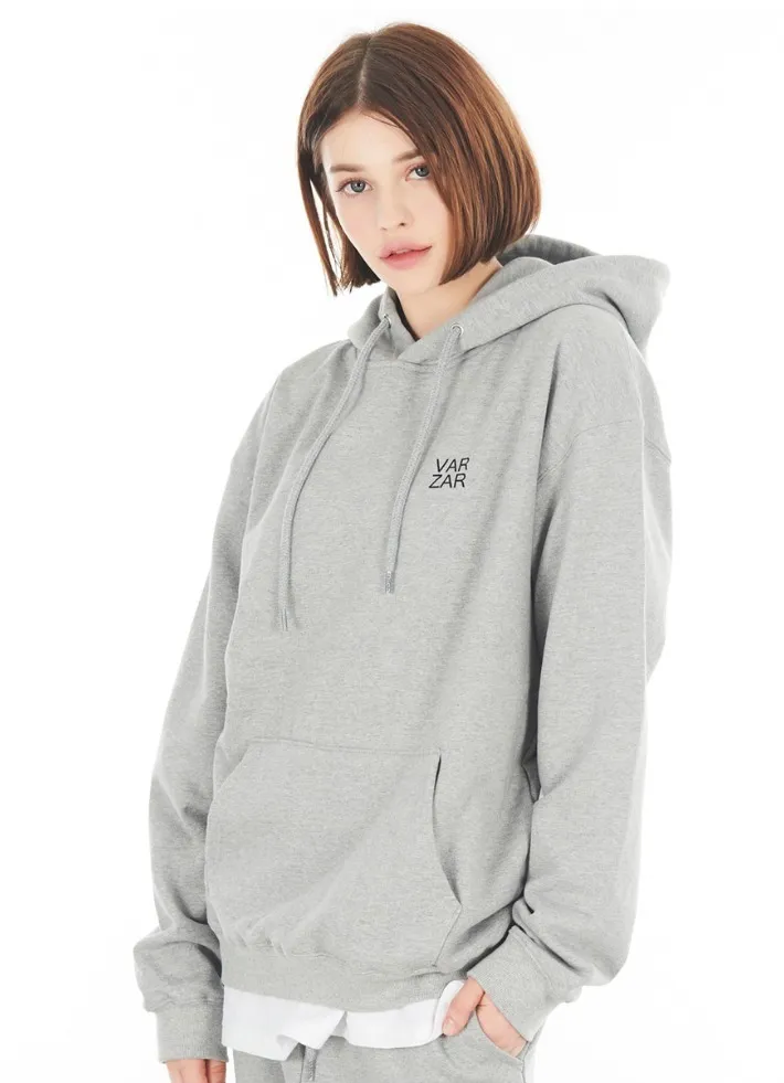 VARZAR hoodies, unisex street style cotton logo hoodies, long sleeves