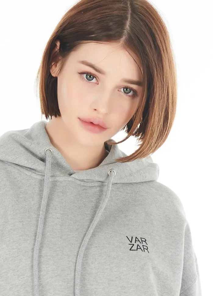 VARZAR hoodies, unisex street style cotton logo hoodies, long sleeves