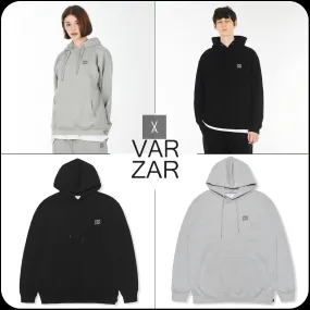 VARZAR hoodies, unisex street style cotton logo hoodies, long sleeves