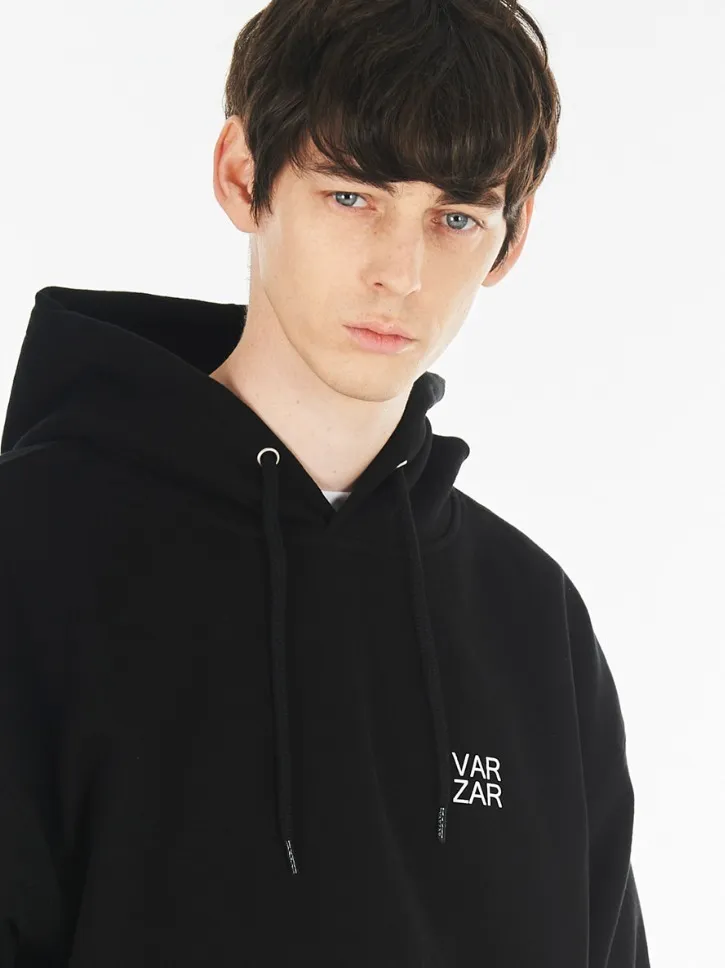 VARZAR hoodies, unisex street style cotton logo hoodies, long sleeves