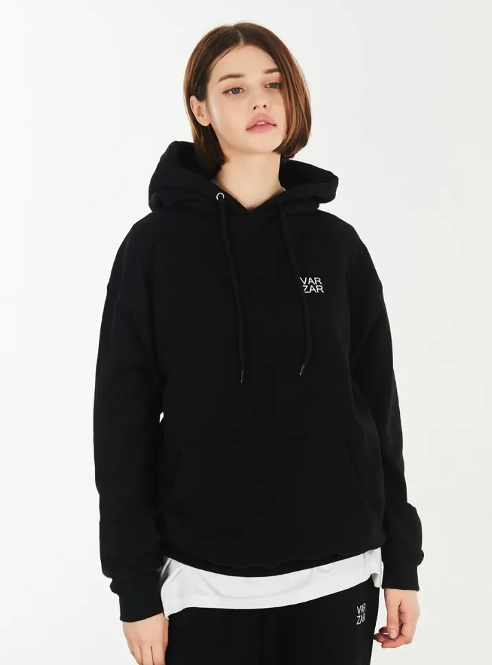 VARZAR hoodies, unisex street style cotton logo hoodies, long sleeves