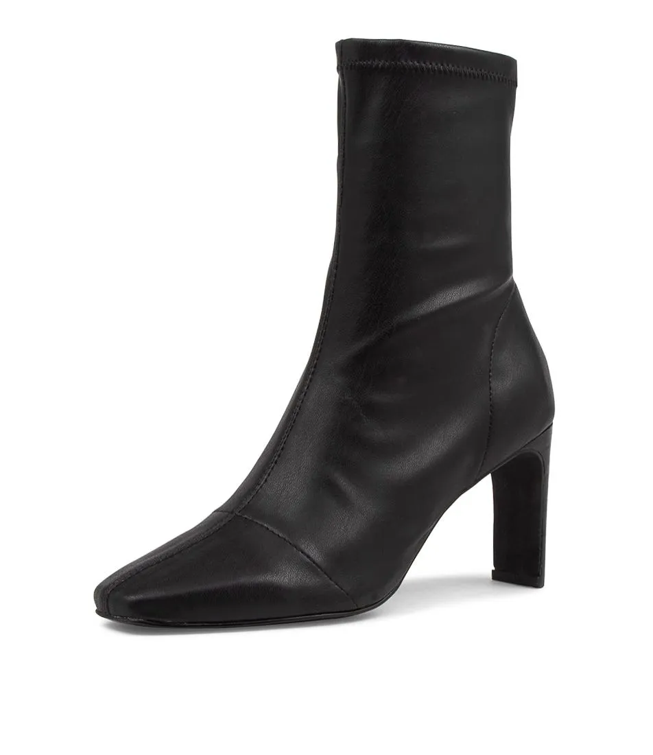 VERALI Freya Black Ankle Boots