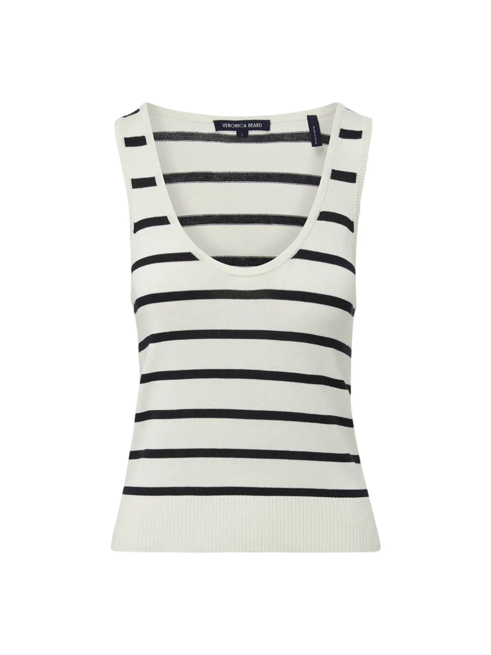 Veronica Beard Off White/Navy Conroe Top - Discover the Perfect Summer Style!