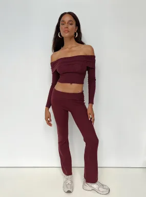 Westaway Burgundy Pants