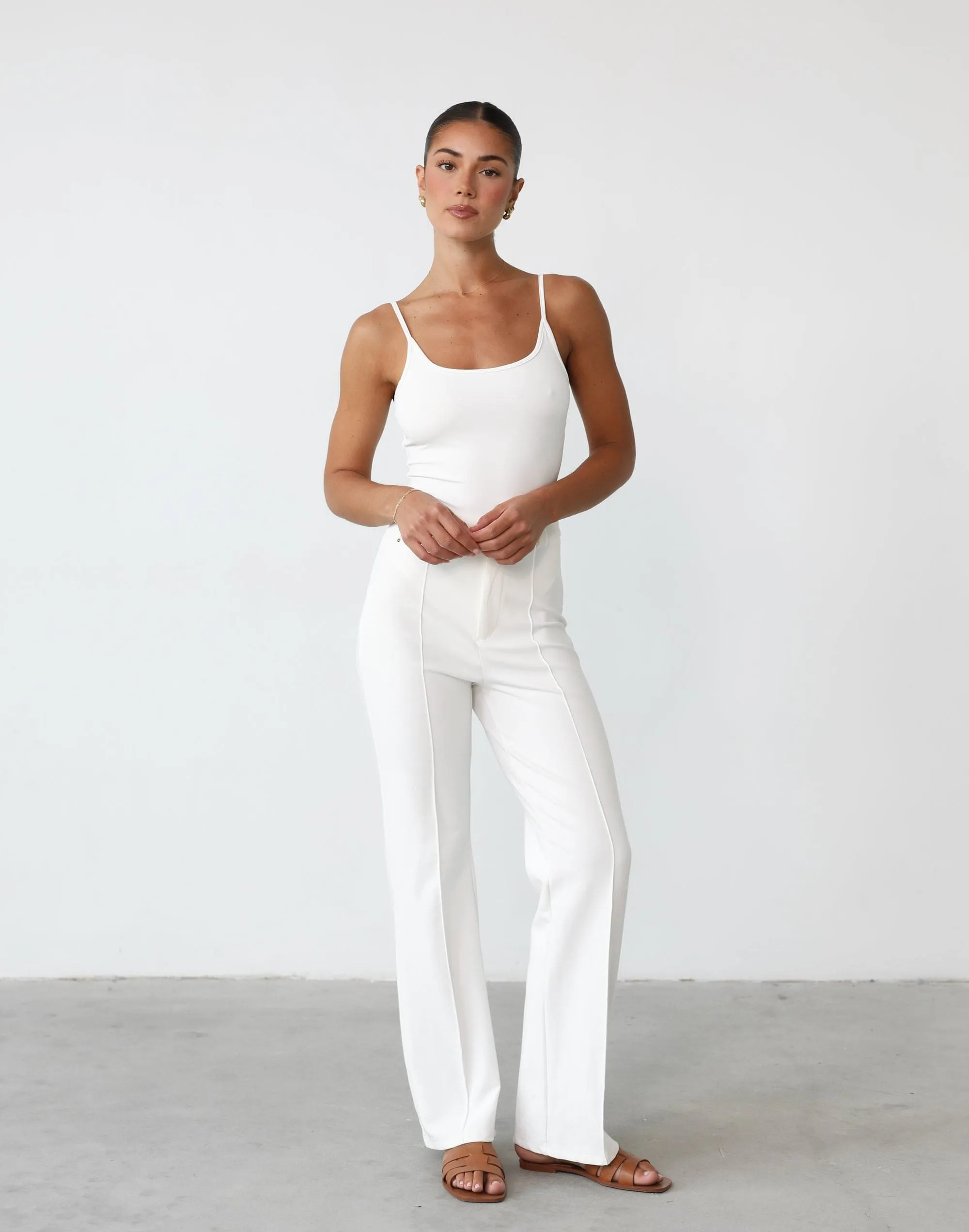 White Francine Pants - Get the Best Deals Now!