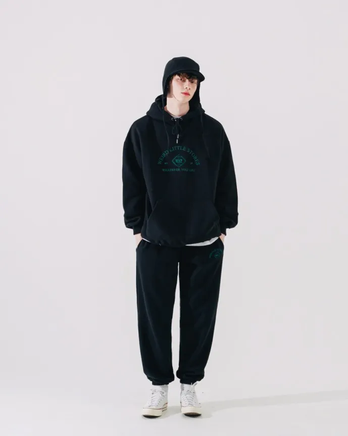 WV PROJECT | Long Sleeves Plain Hoodies & Sweatshirts for Unisex Street Style