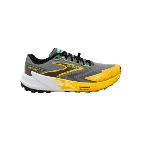 Yellow Black Brooks Catamount 3 Shoes SS24