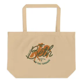 Yellowstone Beth Duttton I Am The Tornado Large Tote Bag